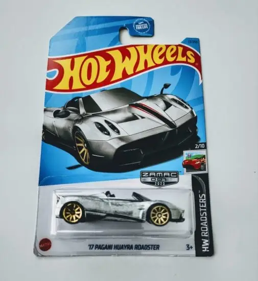 Hot Wheels 2023 HW Roadster 2017 Pagani Huayra Roadster zamac HKL23