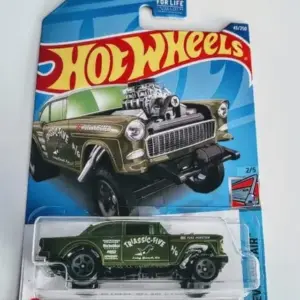 Hot Wheels 2022 Chevy Bel Air Series 2 of 5 1955 Chevy Bel Air Gasser Trassic 5 green HCV06
