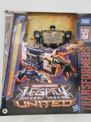 Transformers legacy united Voyager Class- Soundwave (G1) w/Rumble Ravage Buzzsaw F9188