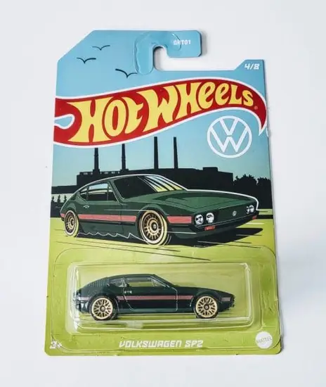 Hot Wheels 2022 Volkswagen Series 4 of 8 Volkswagen SP2 green HDH43