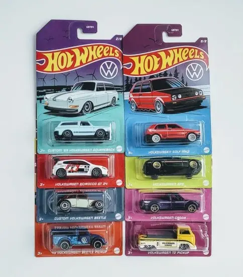 Hot Wheels 2022 Volkswagen Series Complete set
