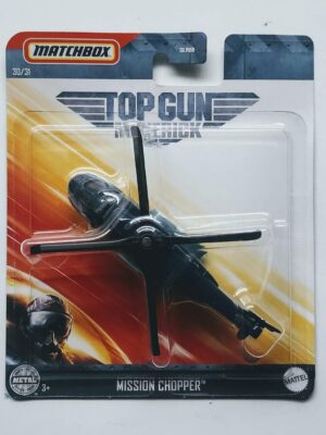 Matchbox Skybusters - Top Gun Maverick 30 of 31 Mission Chopper blue HBL52
