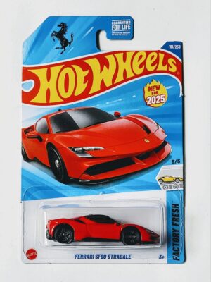 Hot wheels 2025 Factory Fresh Ferrari SF90 Stradale red HYW34