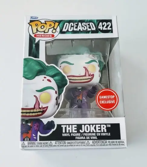 Funko Pop Dceased #422 Bloody Joker 58409 (Gamestop exclusive)