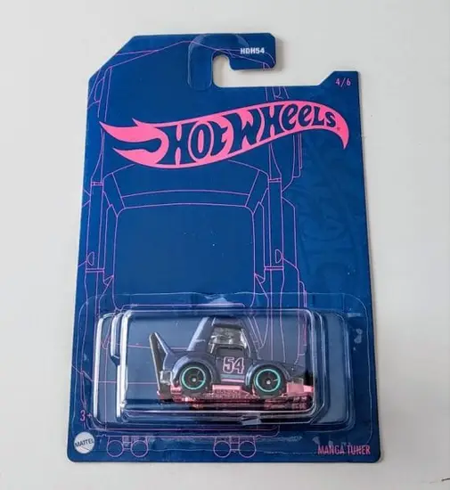 Hot Wheels 2022 54th anniversary pearl and chrome series mix 2 - 4 of 6 Manga Tuner HDH64