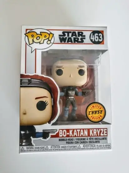 Funko Pop Star Wars Mandolorian #463 Bo-Katan Kryze Chase w/protector