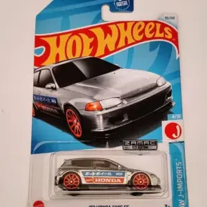 Hot wheels 2024 HW J-imports 4 of 10 1992 Honda Civic EG Zamac HTF50