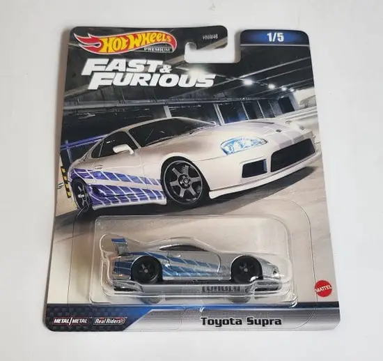 Hot Wheels 2023 Premium Fast & Furious mix D 1 of 5 Toyota Supra grey HKD25