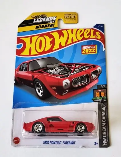 Hot Wheels 2022 Dream Garage  1 of 5 1970 Pontiac Firebird Red