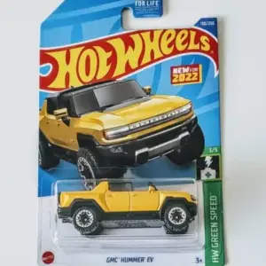 Hot Wheels 2022 HW Green Speed 3 of 5 GMC Hummer EV Yellow HCT03