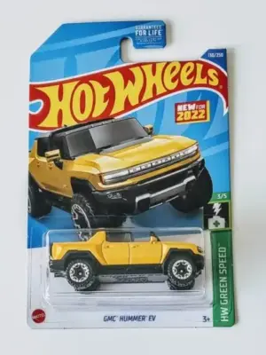 dbd53a6a-4012.webp Hot Wheels 2022 HW Green Speed 3 of 5 GMC Hummer EV Yellow HCT03