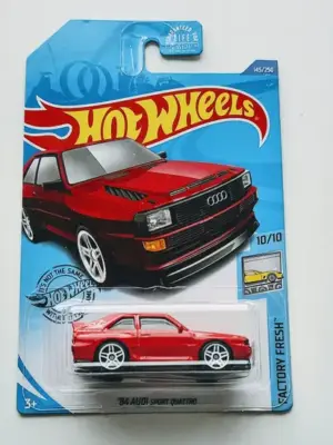 Hot Wheels 2020 Factory Fresh 1984 Audi Sport Quattro GHC03 Red
