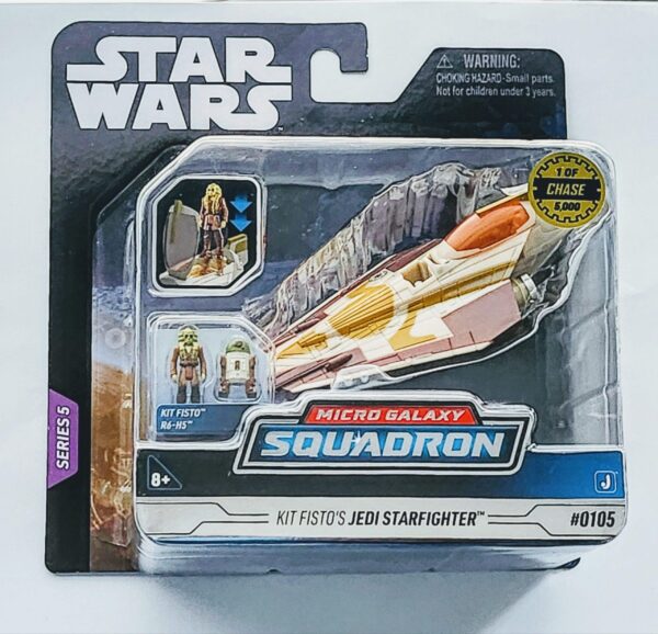 Star Wars Micro Galaxy Squadron Light Armor Class Series 6 #0091 Kit Fistos Jedi Starfighter Super chase  (1 of 5000 pcs) SWJ0144