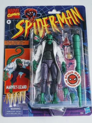 Marvel legends retro 6 inch - Spiderman - Lizard F3461 (Walmart exclusive)