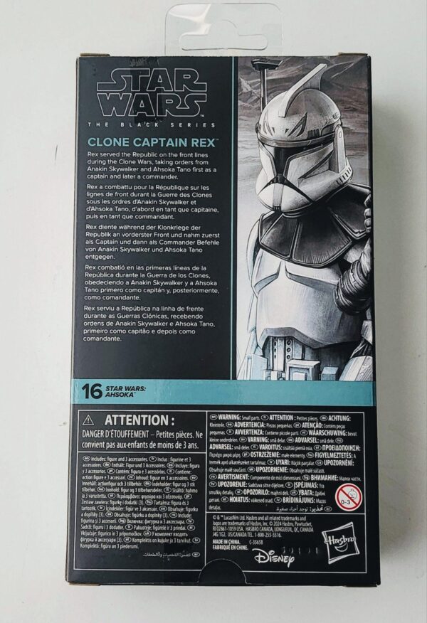 Star Wars Black Series -#16  Ashoka - Clone Captain Rex G1557