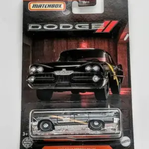 Matchbox 2022 Dodge Series 1 of 12 - 1959 Dodge Coronet Police black HFJ12