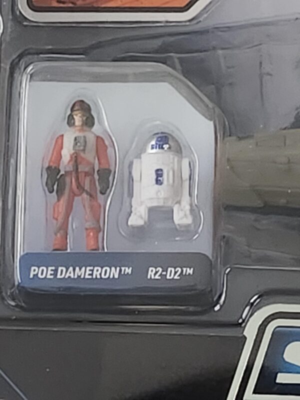 Star Wars Micro Galaxy Series 3 #0062 Poe Damerons T-70 X-Wing (the black one) SWJ0084