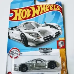Hot Wheels 2022 HW Turbo 4 of 10 Nissan R390 GTI Zamac HCT77