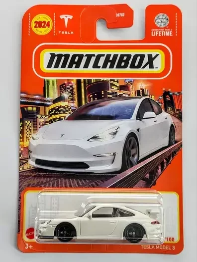 Matchbox 2024 Porsche 911 GT3 white (error card)