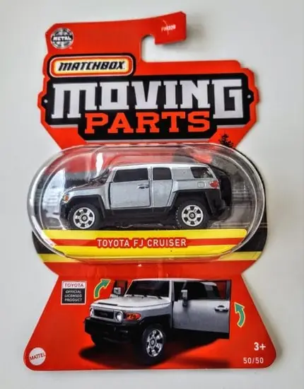 Matchbox 2022 Moving Parts 50 of 50 Toyota FJ Cruiser grey