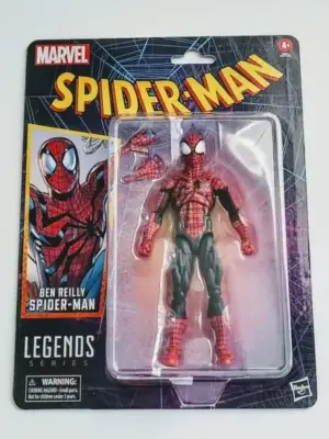 Marvel legends retro Spiderman Ben Reilly Spiderman F6567