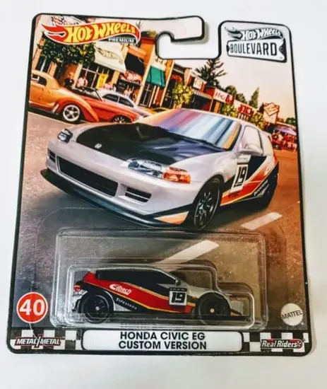 Hot Wheels 2021 Car Culture Boulevard mix H 40 of 40 Honda Civic EG GRM05