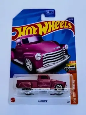 Hot Wheels 2022 HW Hot Trucks 9 of 10 La Troca pink