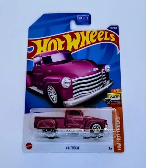 Hot Wheels 2022 HW Hot Trucks 9 of 10 La Troca pink