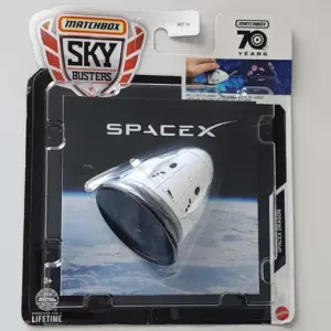 Matchbox  2023 Skybusters Space X Dragon Capsule HHT34