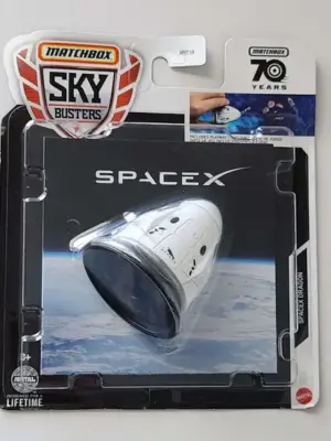 Matchbox  2023 Skybusters Space X Dragon Capsule HHT34
