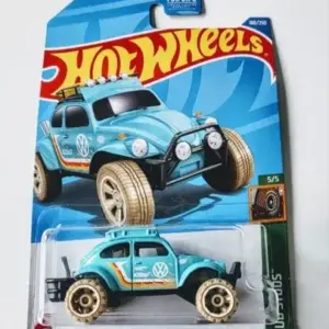 Hot Wheels 2022 Mud Studs 5 of 5 Volkswagen Baja Bug Blue HCW52