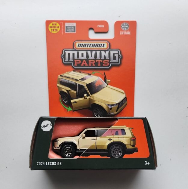 Matchbox 2025 26 of 50 2024 Lexus GX gold JBW62