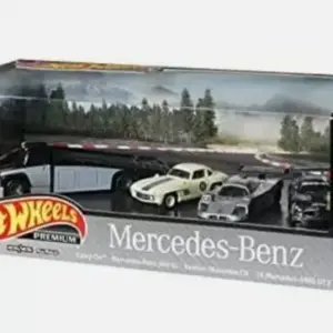 Hot Wheels 2021 Premium Collector Display Mercedes (Sauber Mercedes C9) GRN85