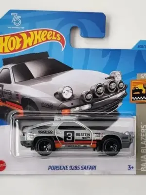 Hot Wheels 2023 Baja Blazers 5 of 10 - Porsche 928S Safari Bilstein gray short card HKG46