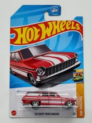 e8228bd7-1000004369-scaled-1.webp Hot wheels 2023 HW Wagons 3 of 5 1964 Chevy Nova Wagon red HKH70