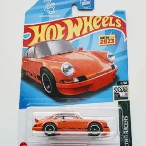 Hot wheels 2023 Retro Racers  8 of 10 Porsche 911 Carerra RS 2.7 Orange HKJ82