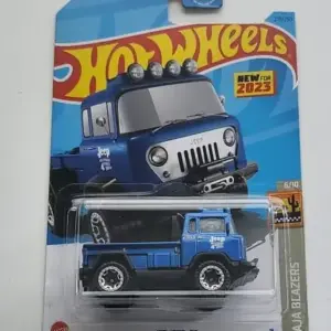 Hot Wheels 2023 Baja Blazers 6 of 10 1957 Jeep FC blue HKG72