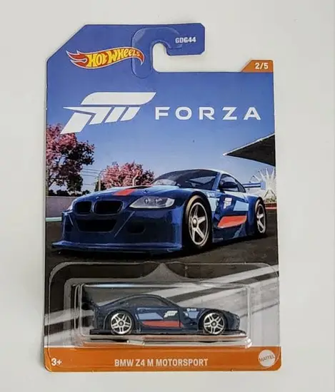 Hot Wheels 2023 Forza series 2 of 5 BMW Z4 M Motorsport blue HLK25