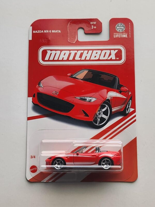 Matchbox 2024 Target Red Edition 3 of 4 Mazda Mx-5 Miata red HVM03