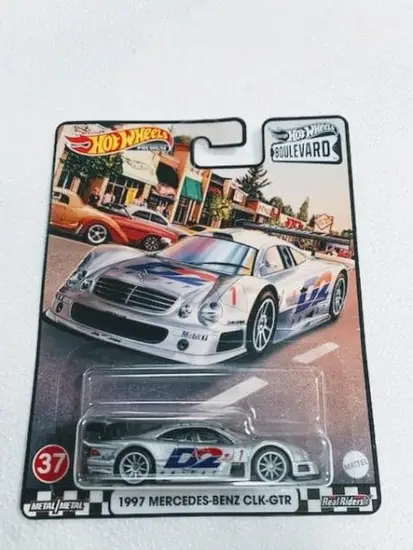 Hot Wheels 2021 Car Culture Boulevard mix H 37 of 40 1997 Mercedes-Benz CLK-GTR
