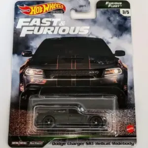 Hot Wheels 2021 Fast and Furious Premium Furious Fleet 3 of 5 Dodge SRT Hellcat Widebody GRL82