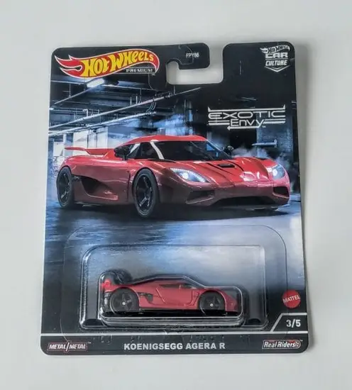 Hot Wheels 2022 Car Culture Exotic Envy series 3 of 5 Koenigsegg Agera R HCJ90