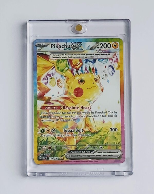 Pokemon Surging sparks EN #238 Pikachu EX Special Illustration Rare Raw