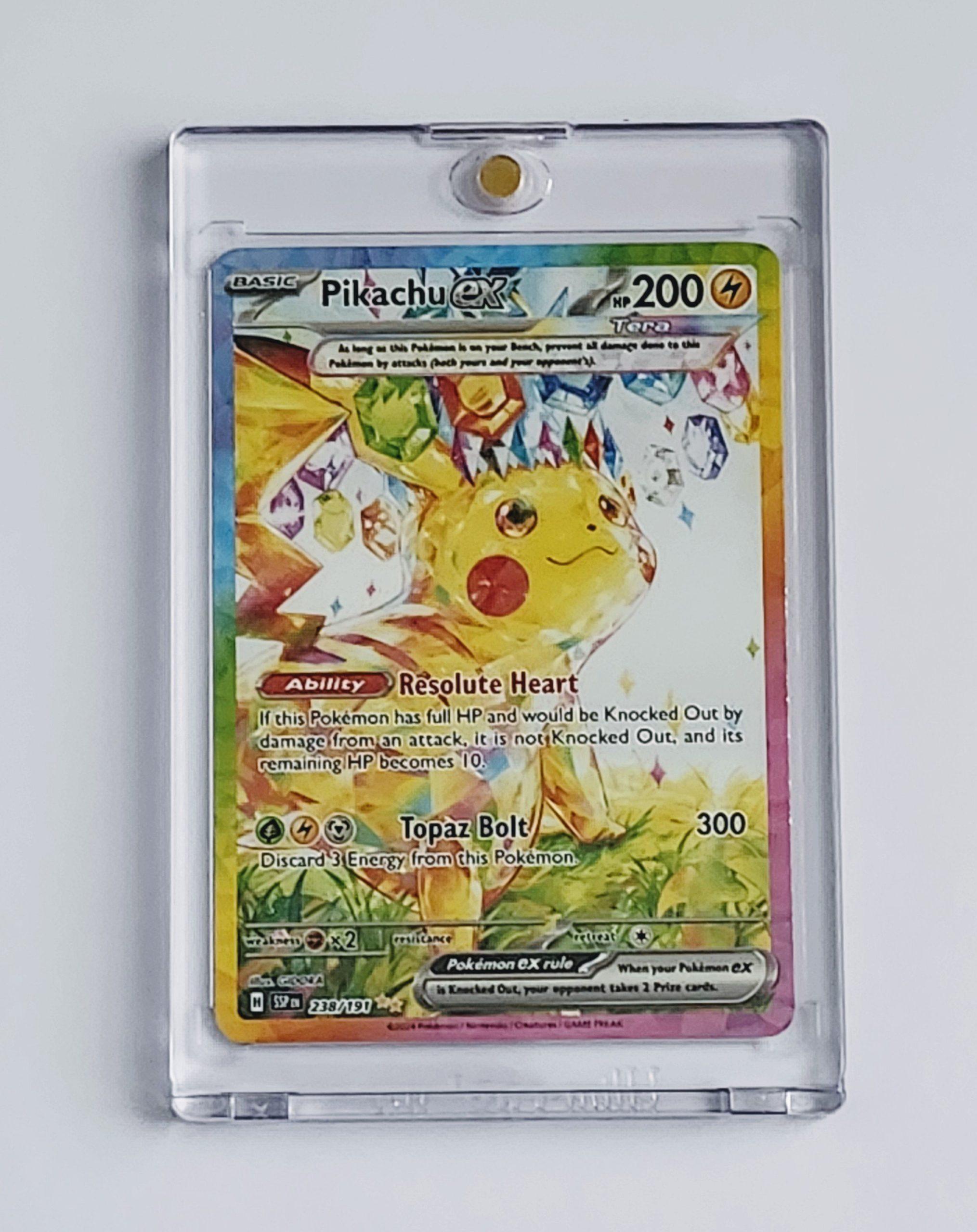 pikachu pokemon ex card BGS 9.5 Pikachu EX - 238/191 main image 0