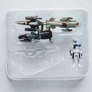Star Wars Micro Galaxy Squadron Scout class series 7 Captain Rex on Barc Speeder with side car SWJ0246-3