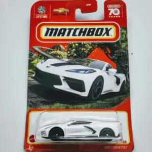 Matchbox 2023 – 31 of 100 MBX Highway – 2020 Corvette white HKX04