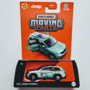 Matchbox 2025 Moving Parts Jeep Grand Cherokee green National Parks JBW55 Matchbox 2025 Moving Parts Jeep Grand Cherokee green National Parks JBW55