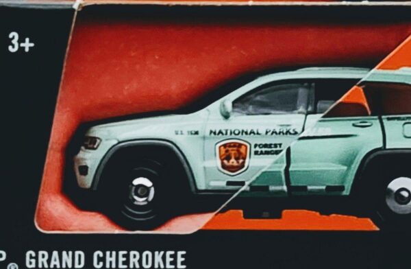 Matchbox 2025 Moving Parts Jeep grand Cherokee green  National Parks JBW55