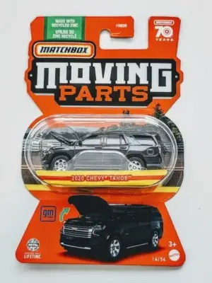 Matchbox 2023 Moving Parts 14 of 54 2020 Chevy Tahoe black HLF99