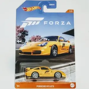 Hot Wheels 2023 Forza Series 1 of 5 Porsche 911 GT3 yellow HLK28